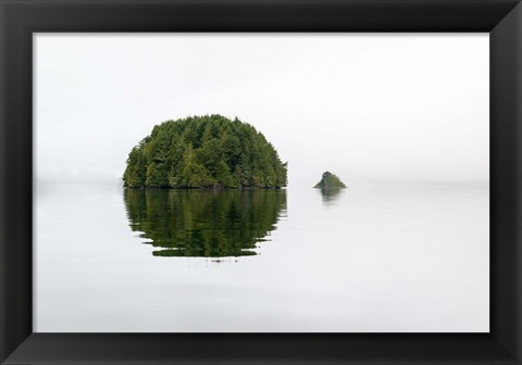 Framed Islands Print