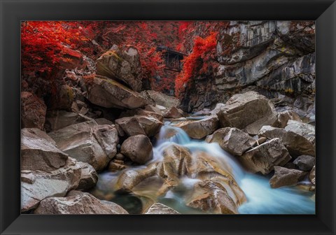 Framed Othello Tunnels Print