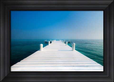 Framed Pier Print