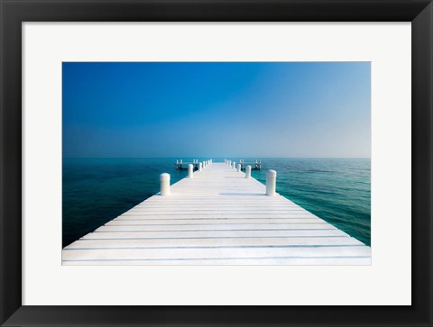 Framed Pier Print