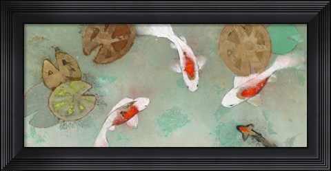 Framed Floating Motion III Print