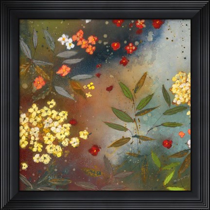 Framed Gardens in the Mist I Print