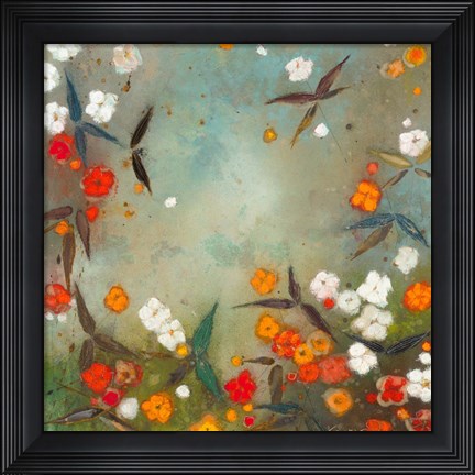Framed Gardens in the Mist VII Print