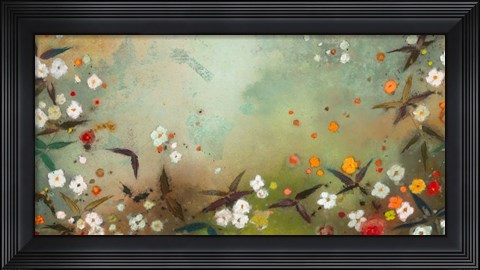 Framed Gardens in the Mist VIII Print