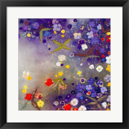 Framed Gardens in the Mist X Print