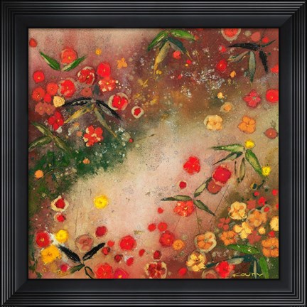 Framed Gardens in the Mist XI Print