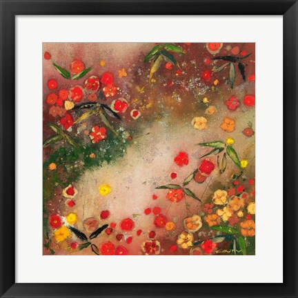 Framed Gardens in the Mist XI Print