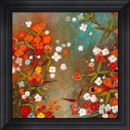 Framed Gardens in the Mist XIV Print