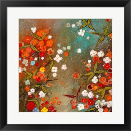 Framed Gardens in the Mist XIV Print