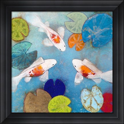 Framed Koi 2 Print