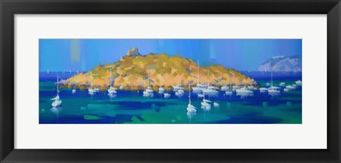 Framed Island Print