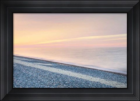 Framed Lake Superior Beach III Print