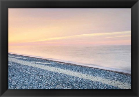 Framed Lake Superior Beach III Print