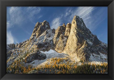 Framed Liberty Bell Mountain II Print