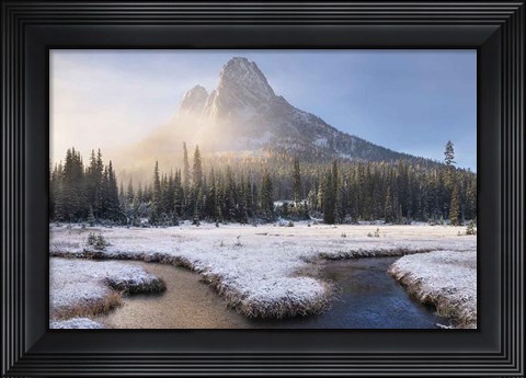 Framed Liberty Bell Mountain I Print