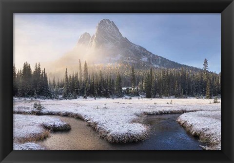 Framed Liberty Bell Mountain I Print