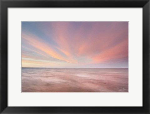 Framed Lake Superior Clouds V Print