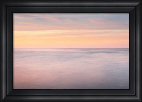 Framed Lake Superior Clouds I Print