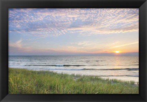 Framed Lake Michigan Sunset II Print