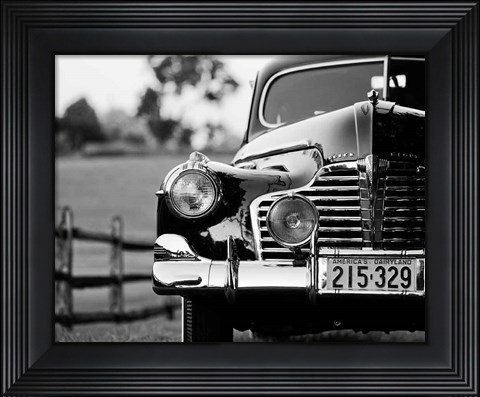 Framed Classic Car I Print