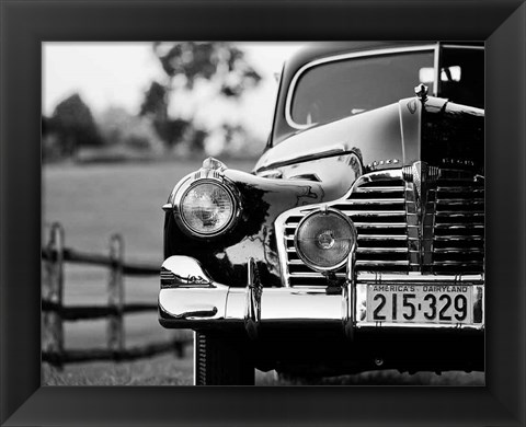 Framed Classic Car I Print