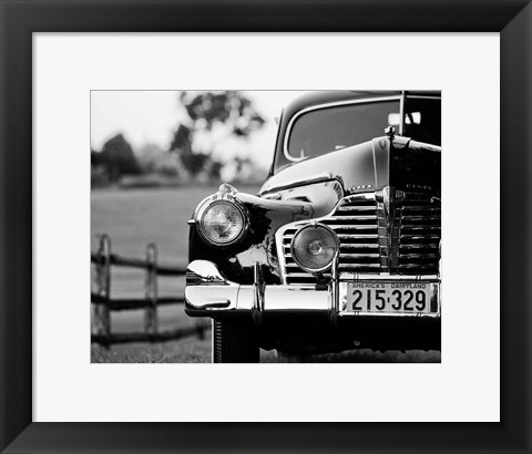 Framed Classic Car I Print