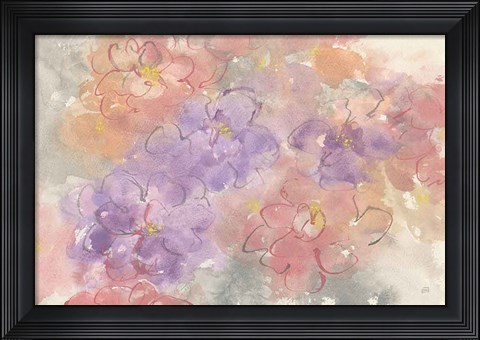 Framed Intimate Freesia Print