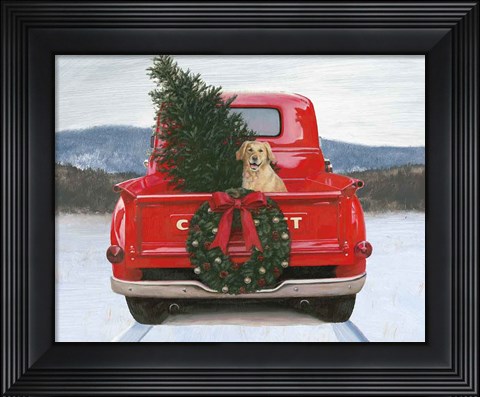 Framed Christmas in the Heartland IV Print