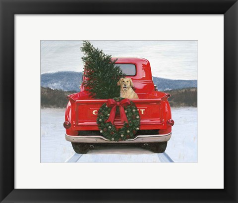 Framed Christmas in the Heartland IV Print