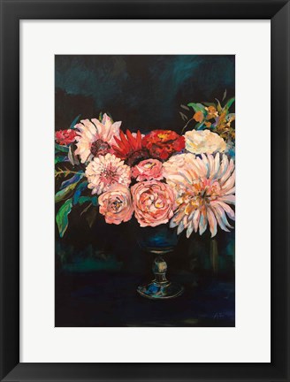 Framed Newport Bouquet Print