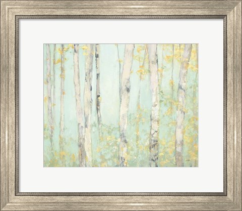 Framed Spring Birches Print