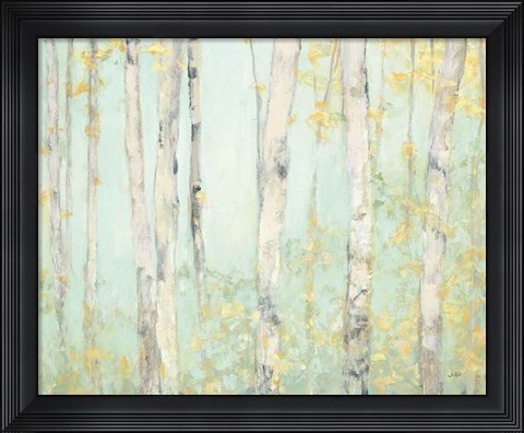 Framed Spring Birches Print