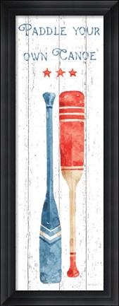 Framed Nautical Life III Vertical Print
