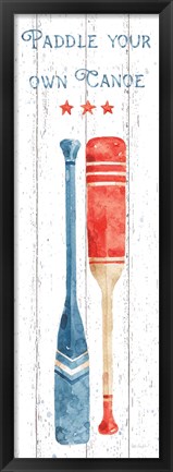 Framed Nautical Life III Vertical Print