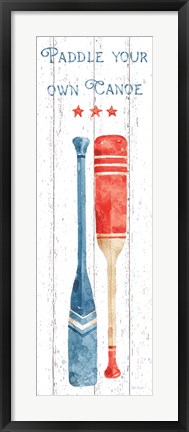 Framed Nautical Life III Vertical Print