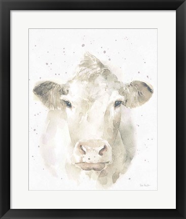 Framed Farm Friends II v2 Neutral Print