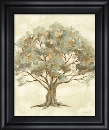 Framed Ethereal Tree II Print