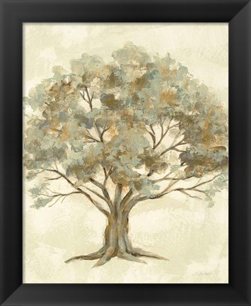 Framed Ethereal Tree II Print