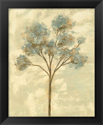 Framed Ethereal Tree I Print