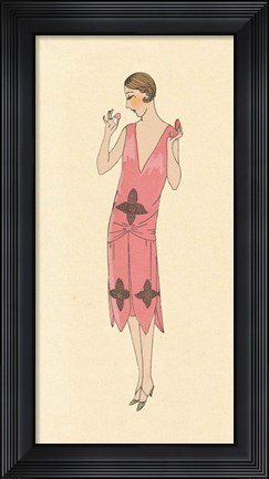 Framed Fashion Ladies II Print