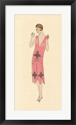 Framed Fashion Ladies II Print