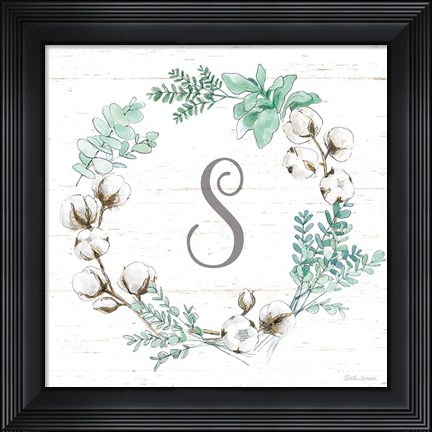 Framed Farmhouse Cotton XI Print
