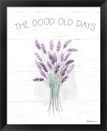 Framed Farmhouse Cotton VII Print