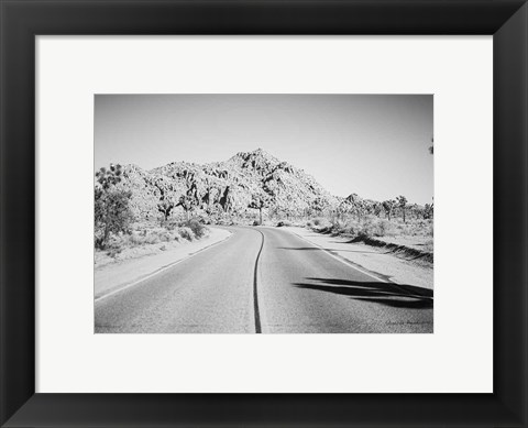 Framed Road Trip I Crop Print