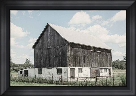Framed Weathered IV Print