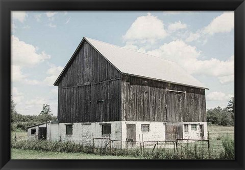 Framed Weathered IV Print