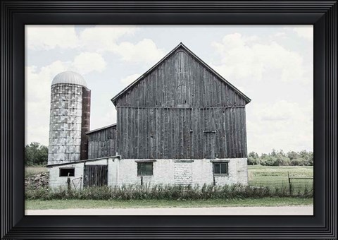 Framed Weathered III Print