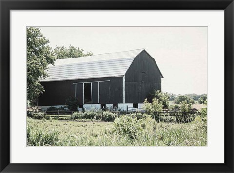 Framed Weathered II Print