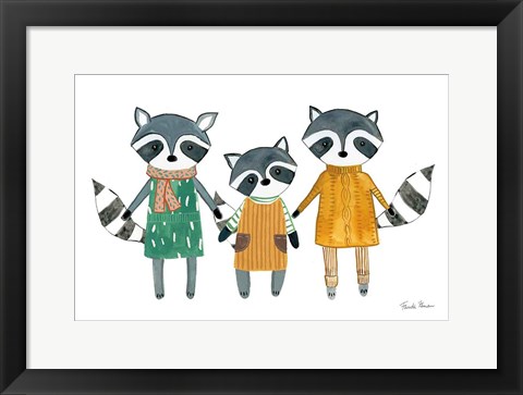 Framed Neighborhood Pals X Print