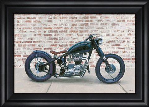 Framed Lets Roll I Print